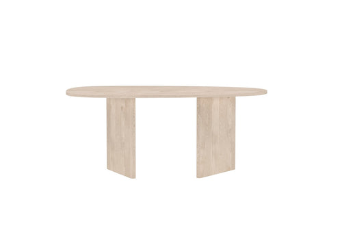 Rebellenclub  Malby Eetkamertafel - 180 x 90 - Naturel