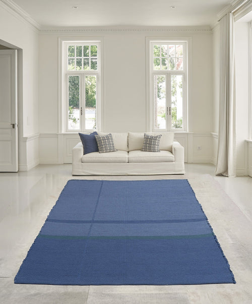 AFK Living vloerkleed Leonor - handgemaakt - Katoen en gerecyclede vezels - 140 x 200 cm