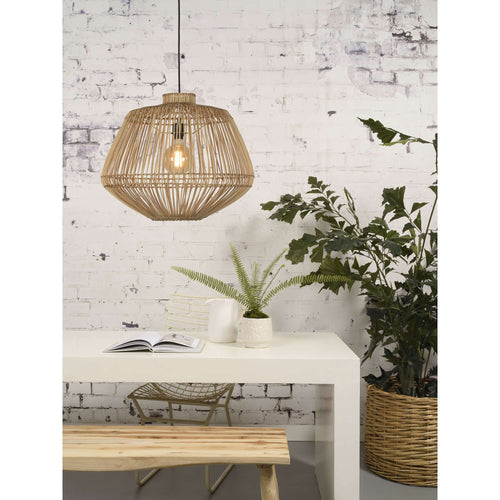 GOOD&MOJO hanglamp Madagascar - bruin - Ø60cm - vtwonen shop