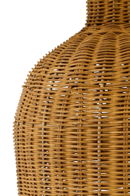 J-Line tafellamp Cilinder - metaal - naturel/ecru - large