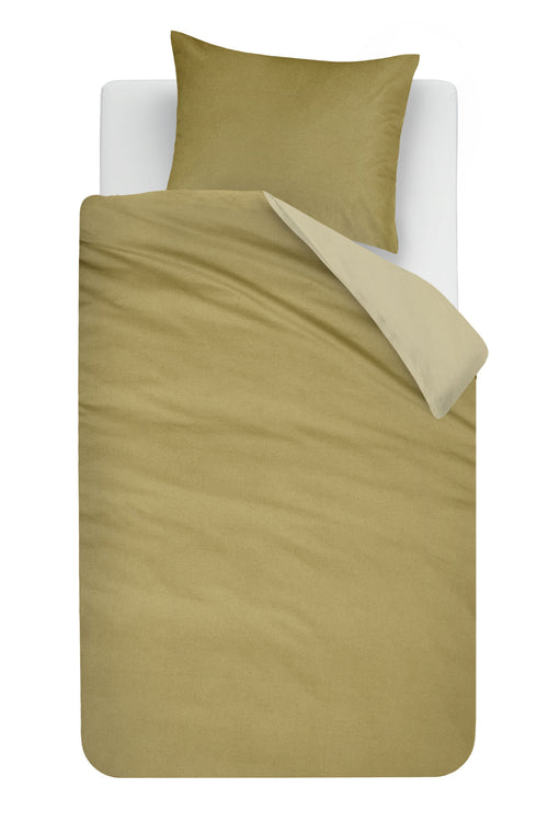 Beddinghouse Dekbedovertrek Warm - 140 x 200/220 cm - Geel