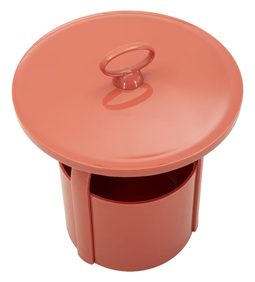 Mauro Ferretti opbergtafel - Ø 44x43 cm - rood