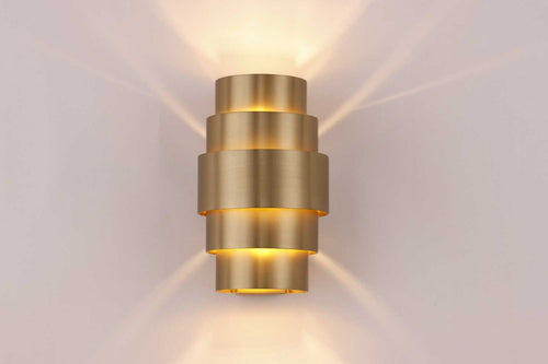 Artdelight wandlamp Rolls - 2 lichts - 13  x 22   cm - brons - vtwonen shop