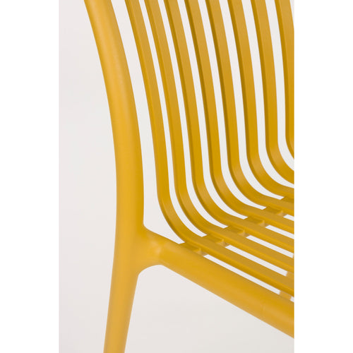 Housecraft Living Mante Tuinstoelen Kunststof Geel - Set van 4 - vtwonen shop