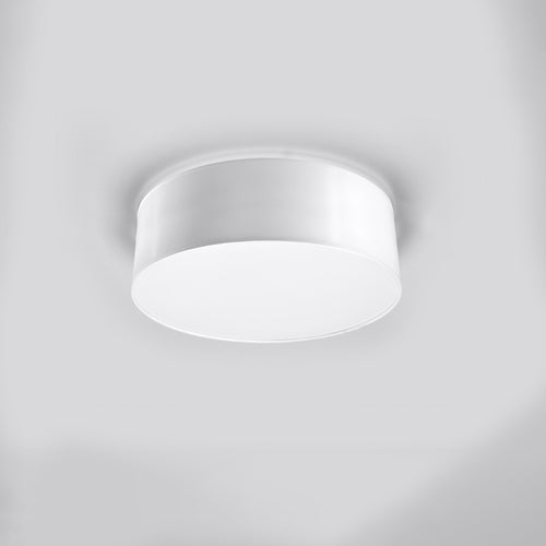 Sollux Lighting Plafondlamp ARENA wit - 25x25x11cm