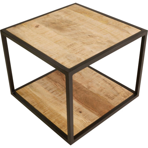 Lesli Living sidetable Jack - zwart - 50x50x40cm