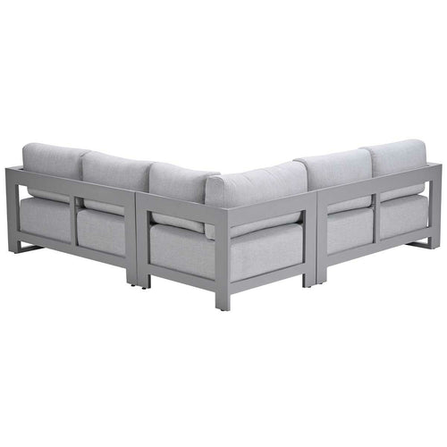 Garden Impressions loungebank Malakka taupe 3-delig - vtwonen shop