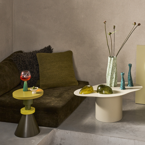 Urban Nature Culture salontafel Siro - Almond Milk - 80x46x30cm - vtwonen shop