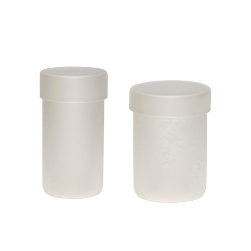 Hübsch opbergpotten Pop - glas - ø9xh13, ø10xh19cm - vtwonen shop