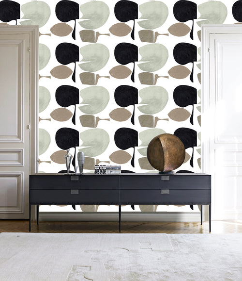 Catchii Behang Modern Curvy Town meerkleurig blauw - vtwonen shop