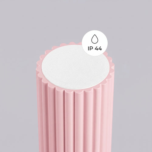 Sollux Lighting Plafondlamp HALO roze IP44 - 12x12x21cm