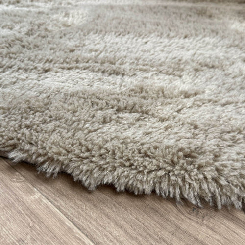 Hoogpolig Organisch vloerkleed Furr Stone bruin - Interieur05 - 230 x 160 cm - vtwonen shop