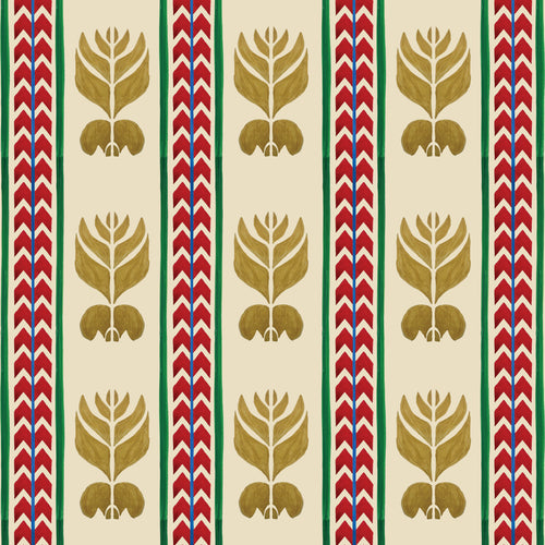 Catchii Behang Ikat Stripes pastel sand - vtwonen shop