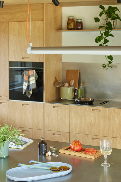 Hübsch witte wijnglas Clink - kristal - ø8xh15cm