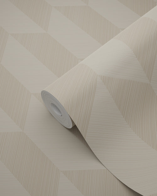 Origin Wallcoverings eco-texture vliesbehang 3D-motief beige - 50 x 900 cm - 348030 - vtwonen shop