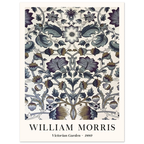 Artfulprints  William Morris - Victorian garden 1889   poster 30x40 cm - vtwonen shop