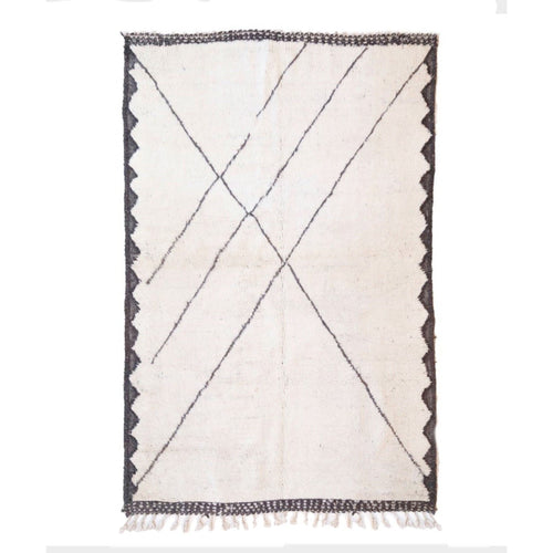 AFK Living vloerkleed Berber - handgemaakt - Wol - 168 x 261 cm