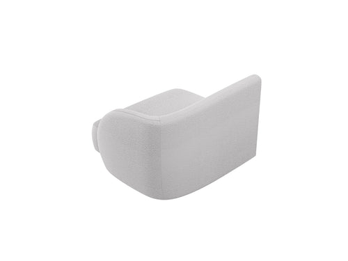 Micadoni rechter module Miley boucle lichtgrijs - 90x90x70cm