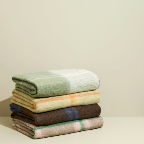 Hübsch plaid Inlet - acryl/polyester/wol - 140x200cm - vtwonen shop