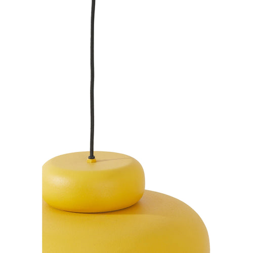 Light & Living hanglamp Neiva - geel - Ø39cm - vtwonen shop