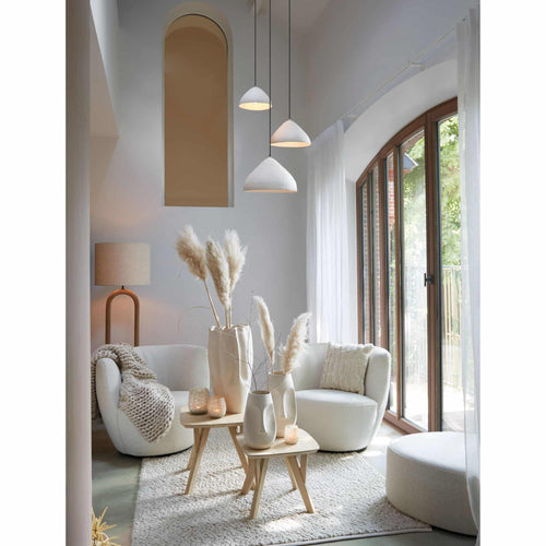 Light & Living hanglamp ELIMO - wit - Ø32cm