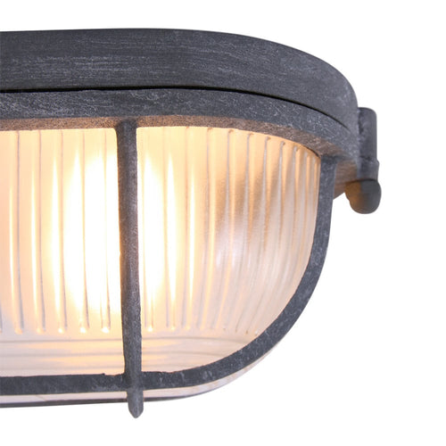 Mexlite wandlamp lisanne - 1 lichts - 21x 8 cm - grijs - vtwonen shop