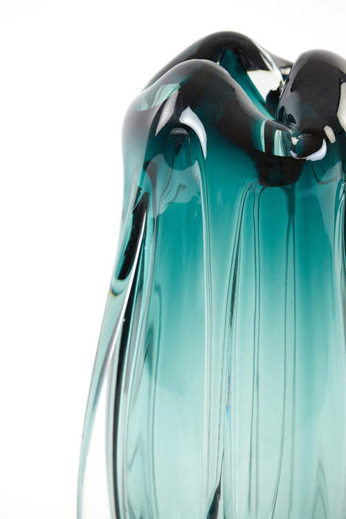 Light & Living vaas MURELA - Ø21x38cm - blauw