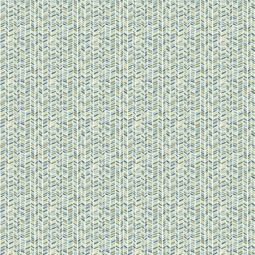 Sanders & Sanders behang zigzag motief groen -  - 641146