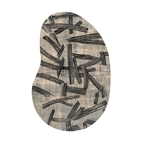 Ecorugs vloerkleed Dark Street - grijs - 235x340cm