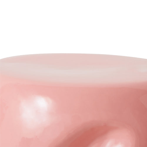 HKLIVING bijzettafel Current ceramics – coral - vtwonen shop