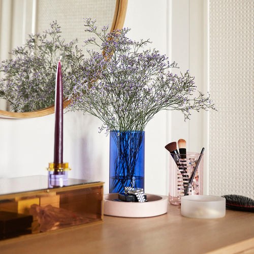 Hübsch opbergpotten Pop - glas - ø9xh13, ø10xh19cm - vtwonen shop