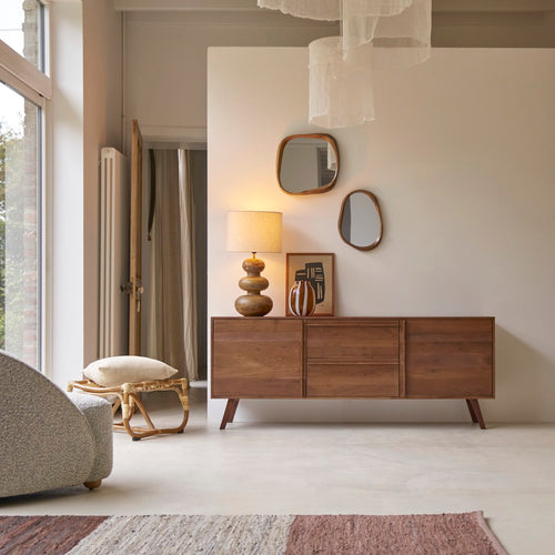 Tikamoon Acacia dressoir 175 cm - Bruin - vtwonen shop