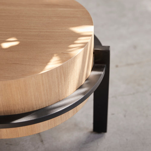 Tikamoon Teakhouten bijzettafel - Naturel - vtwonen shop