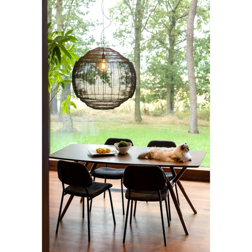 Dutchbone hanglamp Meezan - zwart - XL - vtwonen shop