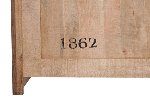 J-Line barkast 3 Lades + 3 planken - hout - naturel - vtwonen shop