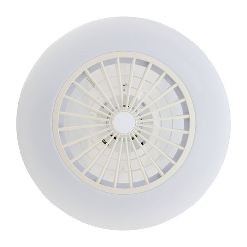 EGLO plafondlamp met ventilator Lovisca - ac led-cct - wit - vtwonen shop