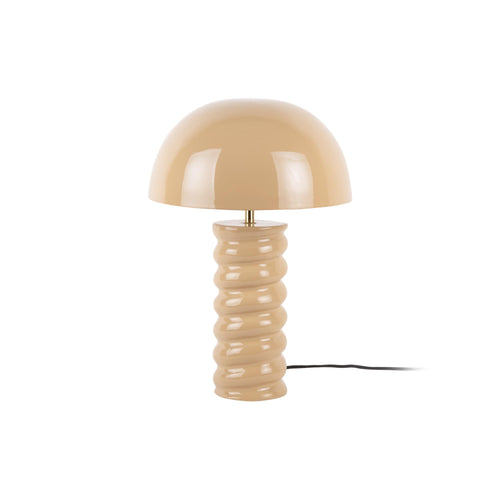 Leitmotiv tafellamp Gracio - bruin - Ø30cm - vtwonen shop