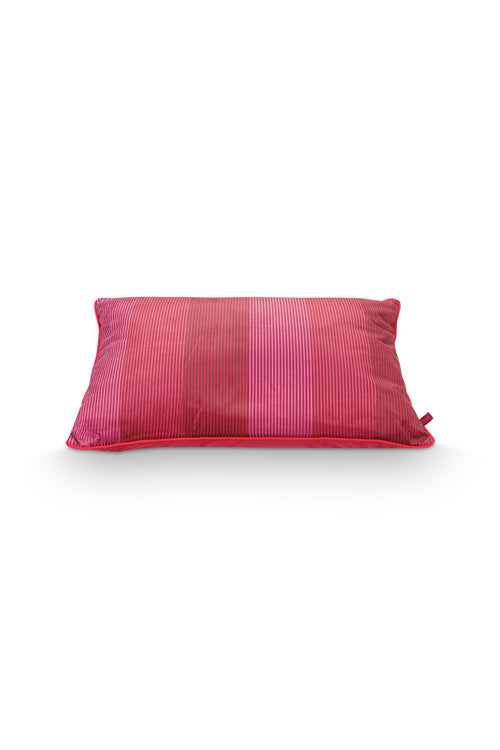 Pip Studio Sierkussen Multi Stripe - Rood - 50x70cm