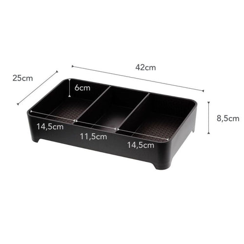 Yamazaki Cooking Tray Square - Tower - black - vtwonen shop