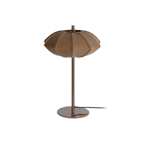 Leitmotiv tafellamp Paris Disc - bruin - Ø34cm