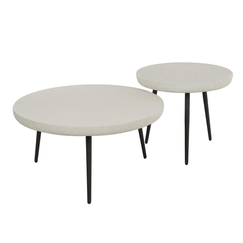 Duverger® salontafel Alabaster - marmer composiet - set van 2 - vtwonen shop