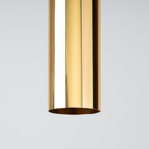 Sollux Lighting Hanglamp LAGOS 1 gepolijst goud - 8x8x100cm