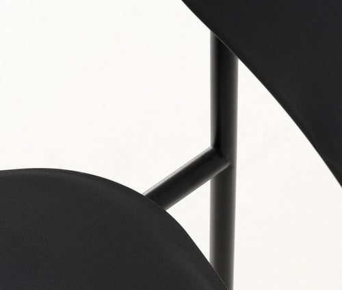 Rebellenclub Eetkamerstoel Strom - Set van 4 - Zwart - vtwonen shop