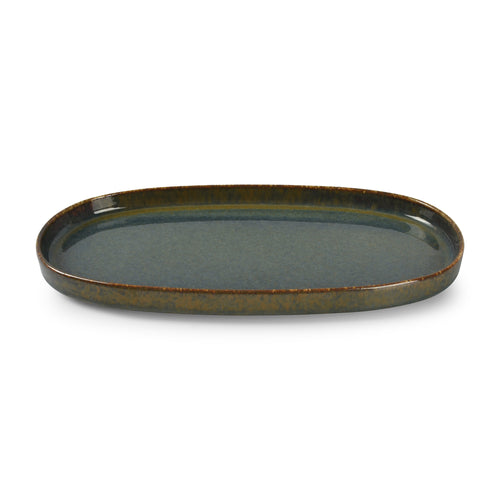 Bonbistro - Plat bord 30x15xH2,5cm groen Pila - Set van 3 - vtwonen shop