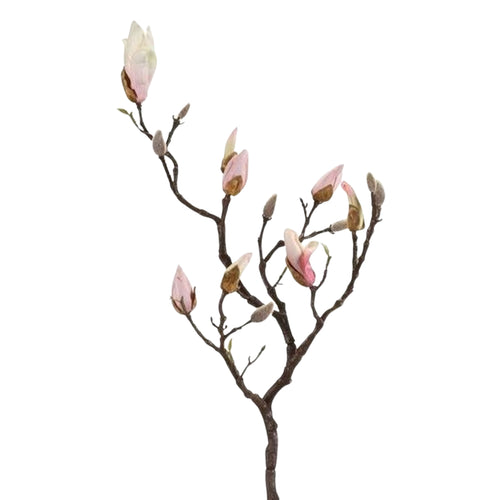 Heembloemex Deco set van 2 magnolia kunsttakken - 80cm - vtwonen shop