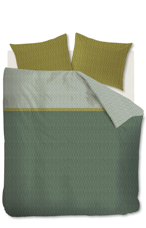 Beddinghouse dekbedovertrek Leith - 260x200/220 cm - groen - vtwonen shop
