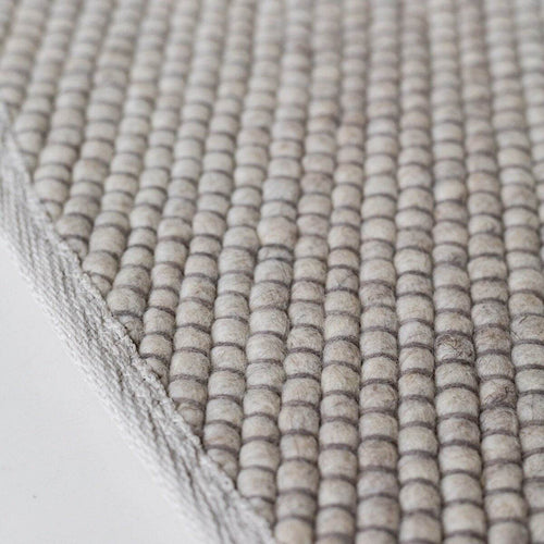 Interieur05 Rond Wollen Vloerkleed Ivoor wit Vik - 200 x 200 cm - vtwonen shop