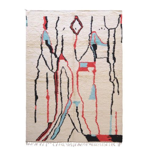 AFK Living vloerkleed Berber - handgemaakt - Wol - 234 x 333 cm