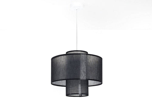 bpskoncept hanglamp Twin - zwart - Ø35 cm