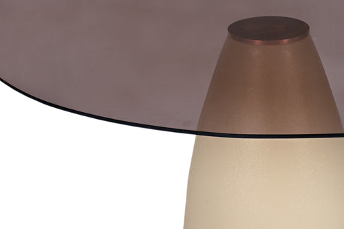 Brix eetkamertafel Mylon - 140 cm - beige